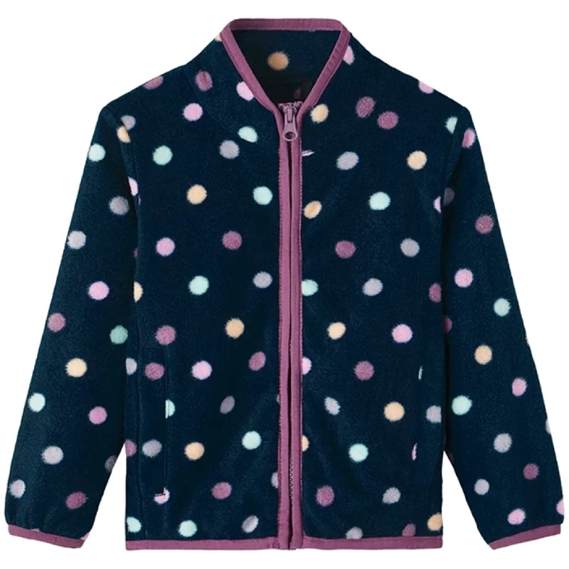 Age-reducing Style Name it Dark Sapphire Meeko Fleece Jacket AOP