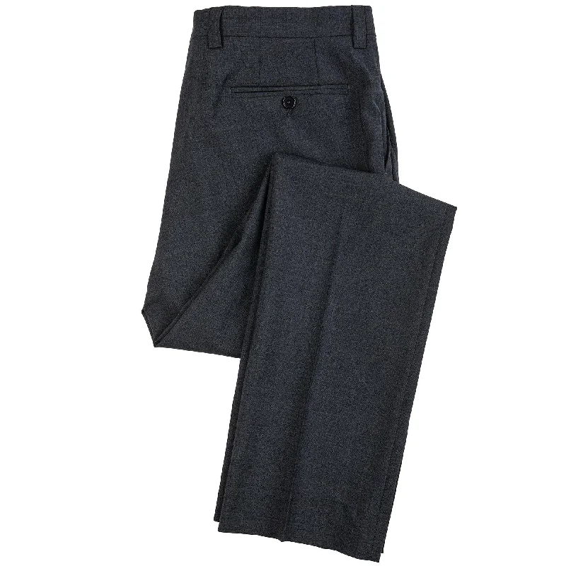 Nightclub Style Wool Chino - Charcoal Grey