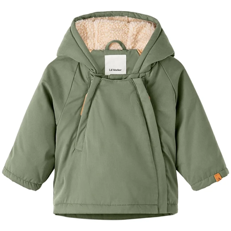 Fashion Comfort Lil'Atelier Oil Green Golan Loose Jacket