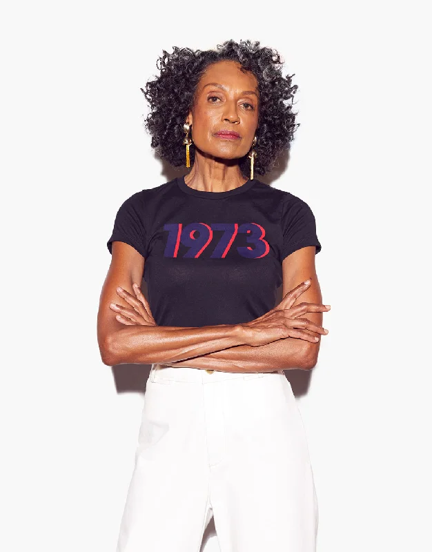 Retro Dress 1973 Retro Affirmation Tee - Black