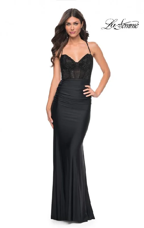 Breathable Style Prom Dress 32260 | Black