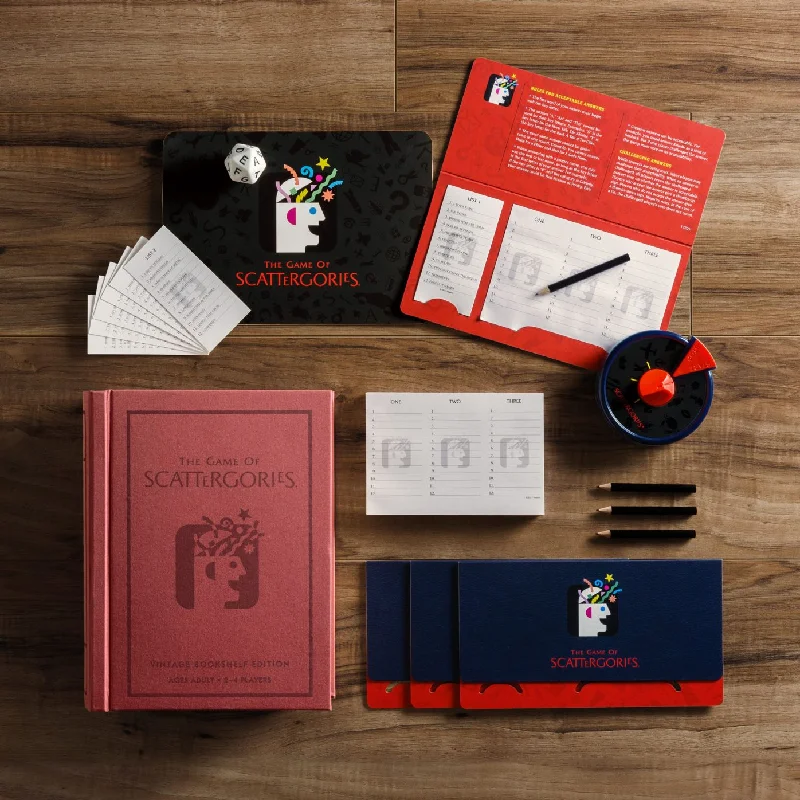 Street Fashion Style WS Games Scattergories Vintage Bookshelf Edition