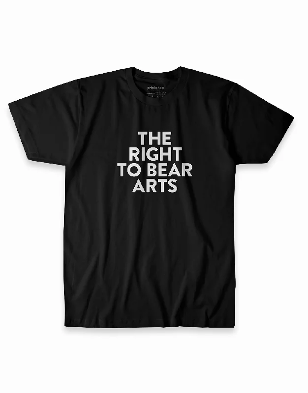 Skirt style The Right to Bear Arts Tee - Black