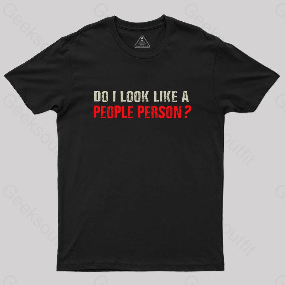 Street Letter Style People Person T-Shirt