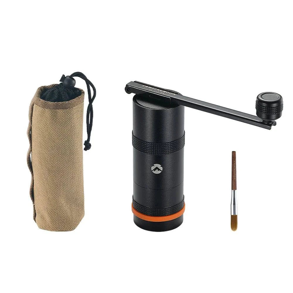 Modern Tailoring Manual Coffee Grinder Stainless Steel Conical Burr Coffee Grinder with Folding Handle for Camping Modern Tailoring Manual Coffee Grinder Stainless Steel Conical Burr Coffee Grinder with Folding Handle for Camping