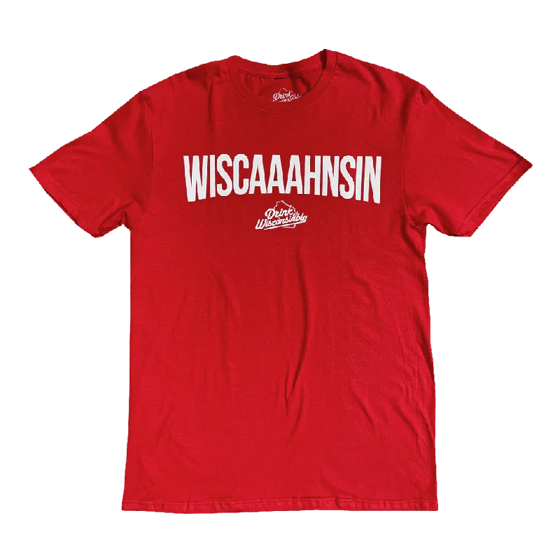 Autumn Selection "Wiscaaahnsin" Red T-Shirt