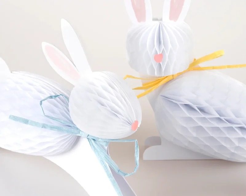 Everyday Style Meri Meri  Bunny Honeycomb Decorations