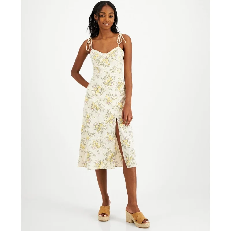 Personalized Outfit Lucky Brand Women's Printed Corset Midi Dress White
