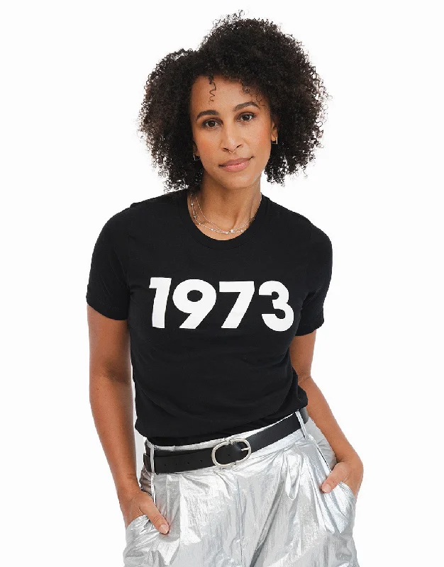 Retro Design Classic 1973 Tee - Black