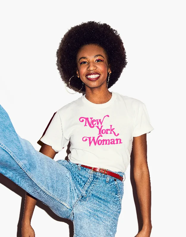 Street Personality Style New York Woman Tee