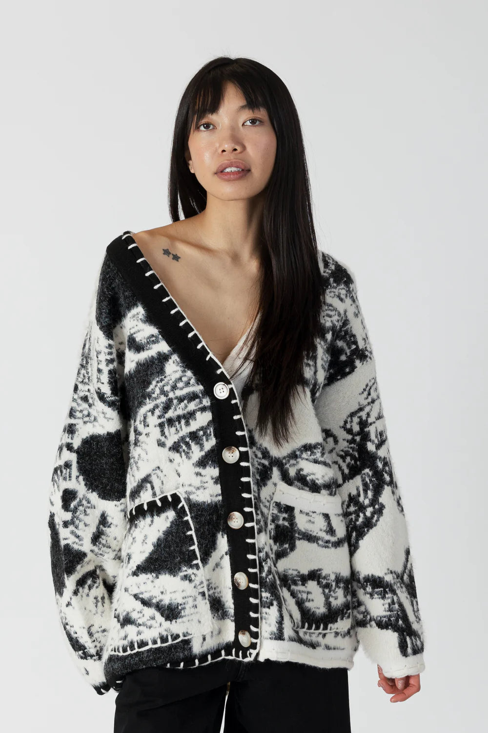 Fashionable Prints Nora Cardigan