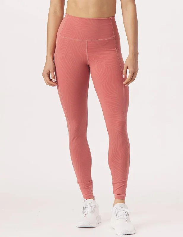 Boutique Recommendation Taper Legging Print: Clay Zebra Gloss