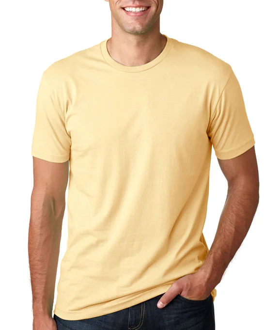 Celebrity Style 3600 - Next Level Mens Premium Fitted Short-Sleeve Crew Neck T-Shirt | Banana Cream Celebrity Style 3600 - Next Level Mens Premium Fitted Short-Sleeve Crew Neck T-Shirt | Banana Cream