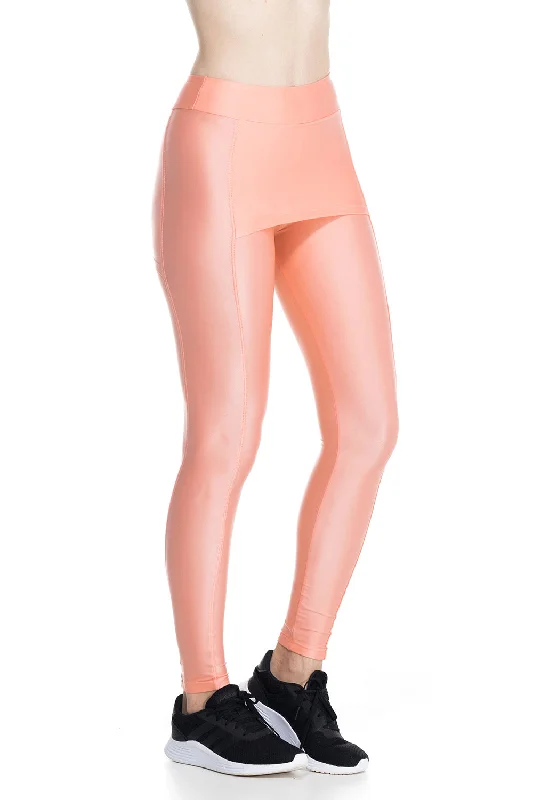 Sweet Style Cover Leggings - Salmon Rose
