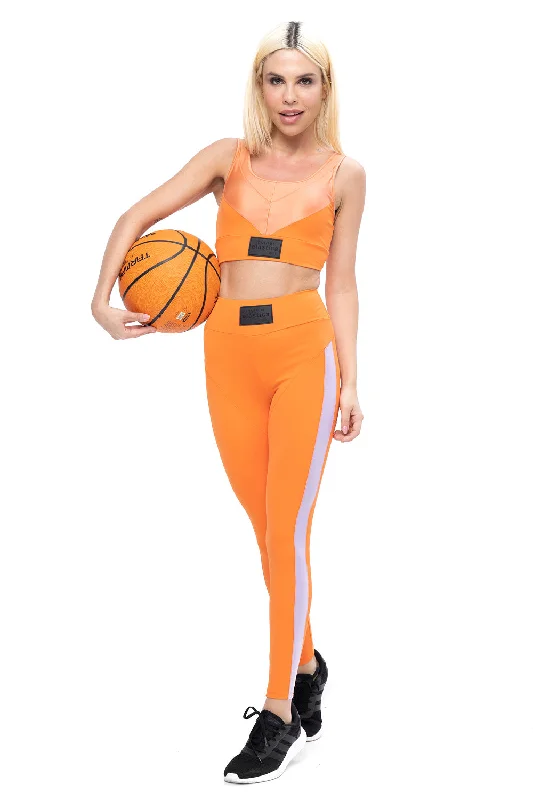 Fashionable Items Boxer Legging - Orange